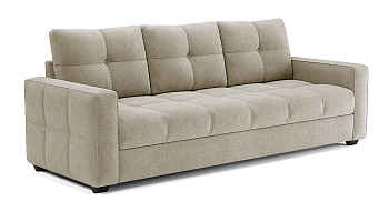 Диван прямой Бьянка рогожка бежевый