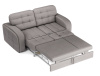 Диван прямой Орион замша белый