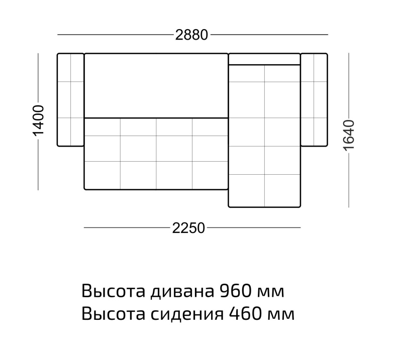 Диван угловой Феликс замша зеленый