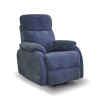 Кресло Берн 2 электрореклайнер "Лифт" велюр синий